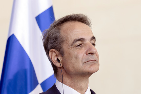 Empfang des Ministerpräsidenten von Griechenland in Berlin