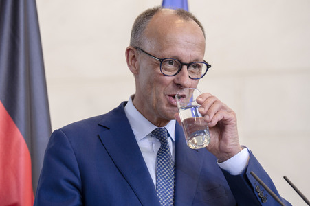 Empfang des Ministerpräsidenten von Griechenland in Berlin