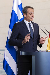 Empfang des Ministerpräsidenten von Griechenland in Berlin