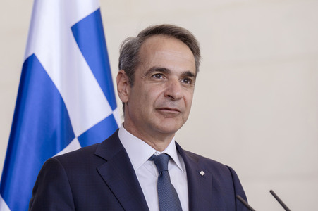 Empfang des Ministerpräsidenten von Griechenland in Berlin