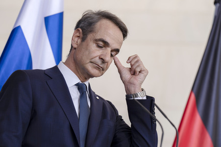 Empfang des Ministerpräsidenten von Griechenland in Berlin