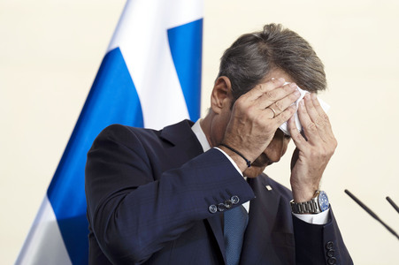 Empfang des Ministerpräsidenten von Griechenland in Berlin