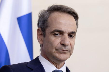 Empfang des Ministerpräsidenten von Griechenland in Berlin