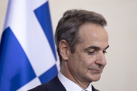 Empfang des Ministerpräsidenten von Griechenland in Berlin