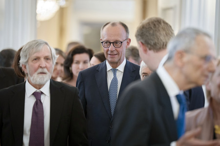 Abendessen zum 60. Jubiläum der Beziehungen zwischen Deutschland und Israel in Berlin