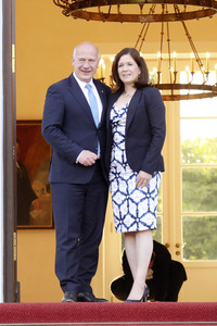Abendessen zum 60. Jubiläum der Beziehungen zwischen Deutschland und Israel in Berlin