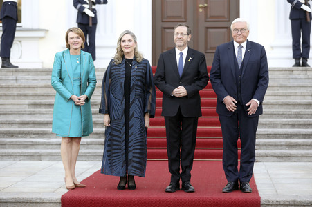 Abendessen zum 60. Jubiläum der Beziehungen zwischen Deutschland und Israel in Berlin