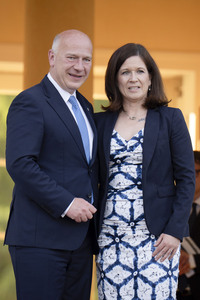 Abendessen zum 60. Jubiläum der Beziehungen zwischen Deutschland und Israel in Berlin