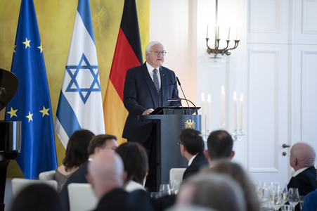 Abendessen zum 60. Jubiläum der Beziehungen zwischen Deutschland und Israel in Berlin