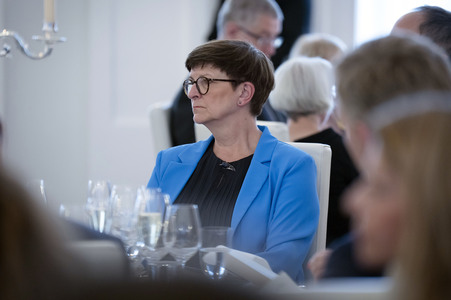 Abendessen zum 60. Jubiläum der Beziehungen zwischen Deutschland und Israel in Berlin