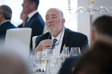 Abendessen zum 60. Jubiläum der Beziehungen zwischen Deutschland und Israel in Berlin