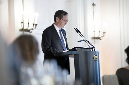 Abendessen zum 60. Jubiläum der Beziehungen zwischen Deutschland und Israel in Berlin