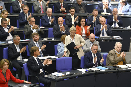 3. Sitzung des Deutschen Bundestages in Berlin