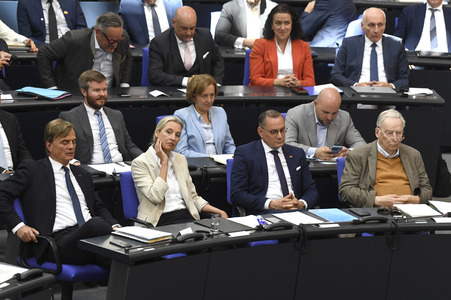 3. Sitzung des Deutschen Bundestages in Berlin