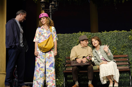 Theaterprobe 'Fisch sucht Fahrrad' in Berlin