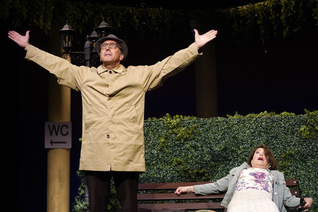 Theaterprobe 'Fisch sucht Fahrrad' in Berlin