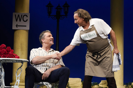 Theaterprobe 'Fisch sucht Fahrrad' in Berlin