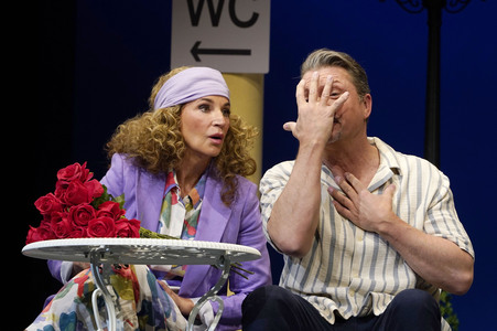 Theaterprobe 'Fisch sucht Fahrrad' in Berlin