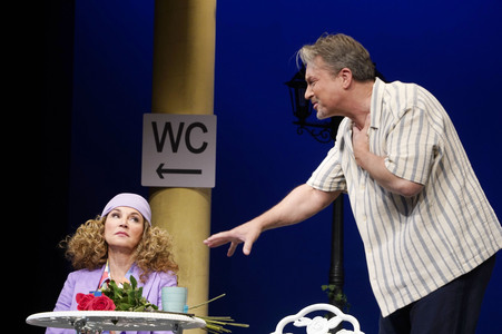 Theaterprobe 'Fisch sucht Fahrrad' in Berlin