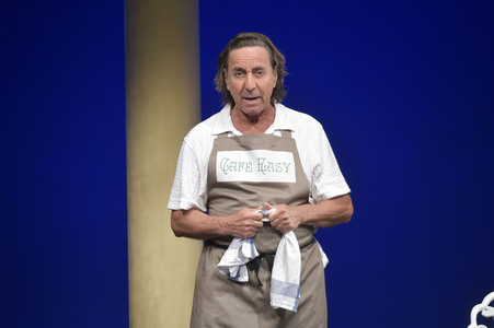 Theaterprobe 'Fisch sucht Fahrrad' in Berlin