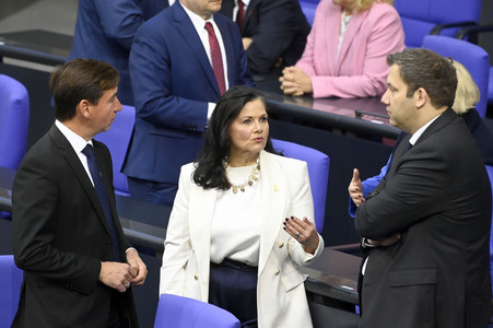 4. Sitzung des Deutschen Bundestages in Berlin