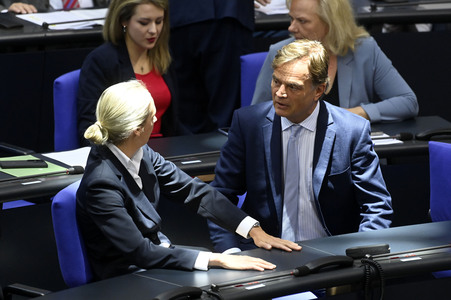 4. Sitzung des Deutschen Bundestages in Berlin