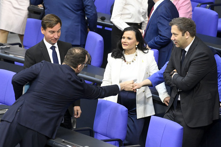 4. Sitzung des Deutschen Bundestages in Berlin