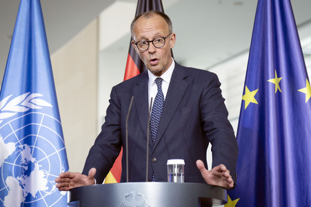 Empfang des Generalsekretärs der Vereinten Nationen in Berlin