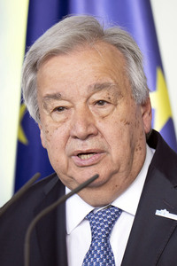 Empfang des Generalsekretärs der Vereinten Nationen in Berlin