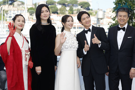 Photocall 'A Pale View Of Hills', Cannes Film Festival 2025