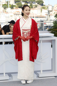 Photocall 'A Pale View Of Hills', Cannes Film Festival 2025