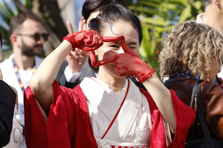 Photocall 'A Pale View Of Hills', Cannes Film Festival 2025