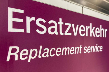 Symbolfoto Schienen-Ersatzverkehr