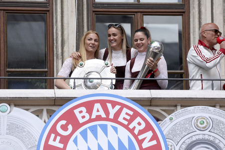 Meisterfeier des FC Bayern München in München