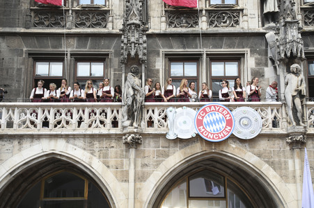 Meisterfeier des FC Bayern München in München