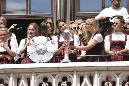 Meisterfeier des FC Bayern München in München