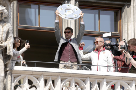 Meisterfeier des FC Bayern München in München