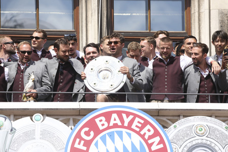 Meisterfeier des FC Bayern München in München
