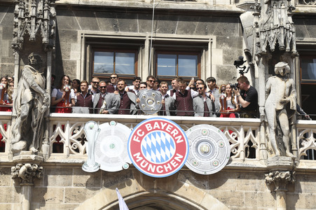 Meisterfeier des FC Bayern München in München