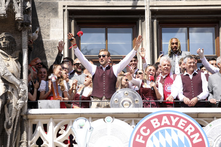Meisterfeier des FC Bayern München in München