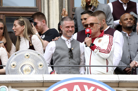 Meisterfeier des FC Bayern München in München