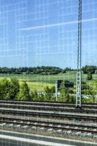 Symbolfoto Mobilfunkempfang im Zug