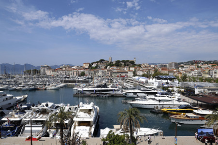 Der Yachthafen während des Cannes Film Festival 2025