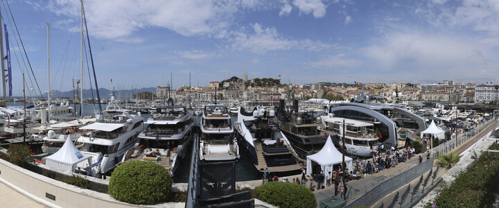 Der Yachthafen während des Cannes Film Festival 2025