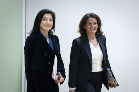 Pressestatement von Katherina Reiche und Teresa Ribera in Berlin