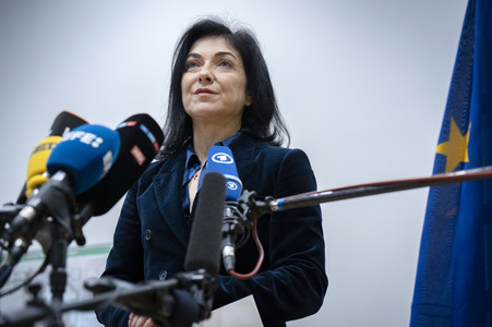 Pressestatement von Katherina Reiche und Teresa Ribera in Berlin