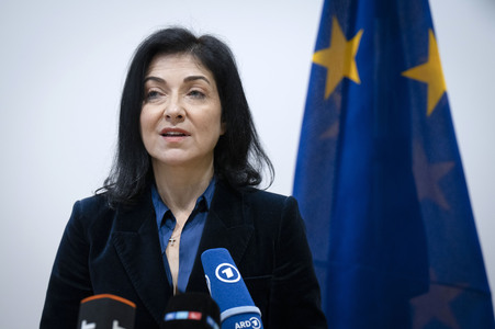 Pressestatement von Katherina Reiche und Teresa Ribera in Berlin