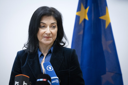 Pressestatement von Katherina Reiche und Teresa Ribera in Berlin