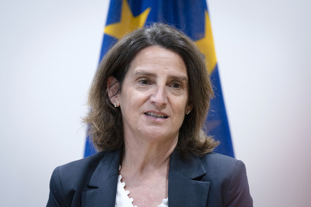 Pressestatement von Katherina Reiche und Teresa Ribera in Berlin