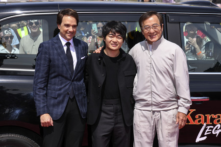 Photocall 'Karate Kid: Legends' in London